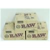 Image 1 : BUNDLE OF 3- 24PK RAW CLASSIC NATURAL  UNREFINED