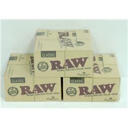 BUNDLE OF 3- 24PK RAW CLASSIC NATURAL  UNREFINED