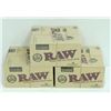 Image 1 : BUNDLE OF 3- 24PK RAW CLASSIC NATURAL  UNREFINED