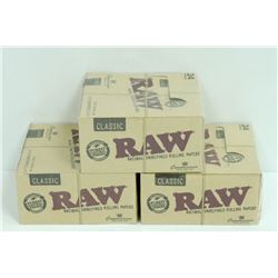 BUNDLE OF 3- 24PK RAW CLASSIC NATURAL  UNREFINED