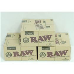 BUNDLE OF 3- 24PK RAW CLASSIC NATURAL  UNREFINED