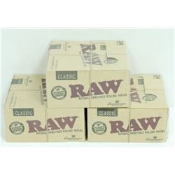 BUNDLE OF 3- 24PK RAW CLASSIC NATURAL  UNREFINED