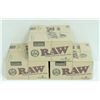 Image 1 : BUNDLE OF 3- 24PK RAW CLASSIC NATURAL  UNREFINED
