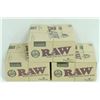 Image 1 : BUNDLE OF 3- 24PK RAW CLASSIC NATURAL  UNREFINED