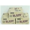 Image 1 : BUNDLE OF 3- 24PK RAW CLASSIC NATURAL  UNREFINED