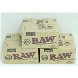 BUNDLE OF 3- 24PK RAW CLASSIC NATURAL  UNREFINED