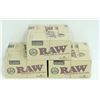 Image 1 : BUNDLE OF 3- 24PK RAW CLASSIC NATURAL  UNREFINED