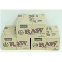 BUNDLE OF 3- 24PK RAW CLASSIC NATURAL  UNREFINED
