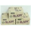 Image 1 : BUNDLE OF 3- 24PK RAW CLASSIC NATURAL  UNREFINED