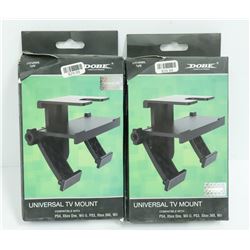 2PK OF UNIVERSAL TV MOUNTS. COMPATIBLE W/