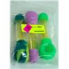 Image 1 : 3PK OF ASSORTED COLOR SILICONE & GLASS PIPES