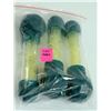 Image 1 : 3PK OF ASSORTED COLOR SILICONE & GLASS PIPES