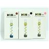Image 1 : 3PK OF HW MINI TWISTY GLASS BLUNTS; ASSORTED