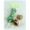 Image 1 : BUNDLE OF 5 GREEN/ BROWN BONG BOWL REPLACEMENT