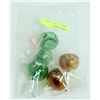 Image 1 : BUNDLE OF 5 GREEN/ BROWN BONG BOWL REPLACEMENT
