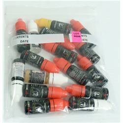 16PK OF ASSORTED ML/ MG& FLAVORED VAPE JUICE