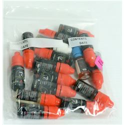 16PK OF ASSORTED ML/ MG& FLAVORED VAPE JUICE