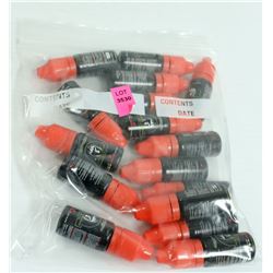 16PK OF ASSORTED ML/ MG& FLAVORED VAPE JUICE