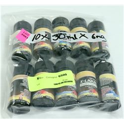 10PK OF 30ML X-LIQUID 6MG STRAWBERRY CHEESECAKE