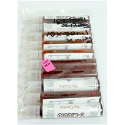10PK OF 30ML MIXED 3-12MG MY COOKIE FLAVORED