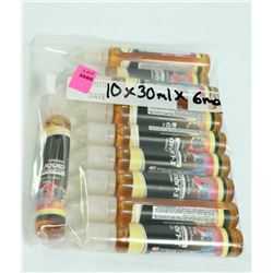 10PK OF 30ML 6MG STRAWBERRY CREAM FLAVORED