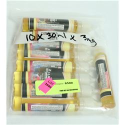 10PK OF 30ML 3MG STRAWBERRY CREAM FLAVORED