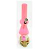 Image 1 : ACRYLIC SKULL BONG; HOT PINK *MUST BE 18+ TO BID*