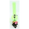 Image 1 : ACRYLIC HAPPY GUY BONG; GREEN *MUST BE 18+