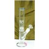 Image 1 : CLEAR GLASS 12" WATER BONG *MUST BE 18+ TO BID*