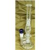 Image 1 : CLEAR/ BLUE BOWL GLASS 14"  WATER BONG