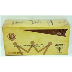 24PK OF HORNET UNBLEACHED PRE ROLLED CIGARETTE