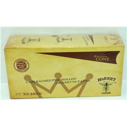 24PK OF HORNET UNBLEACHED PRE ROLLED CIGARETTE