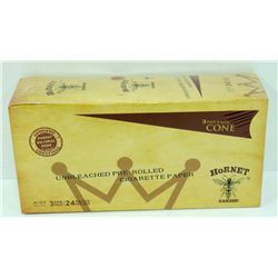 24PK OF HORNET UNBLEACHED PRE ROLLED CIGARETTE
