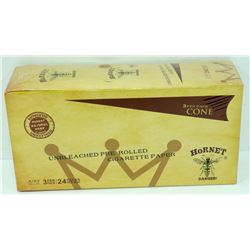 24PK OF HORNET UNBLEACHED PRE ROLLED CIGARETTE