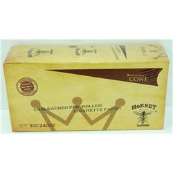 24PK OF HORNET UNBLEACHED PRE ROLLED CIGARETTE