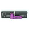 Image 1 : 2PK OF HEAVY DUTY METAL AND GLASS PIPES; PURPLE