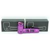 Image 1 : 2PK OF HEAVY DUTY METAL AND GLASS PIPES; PURPLE