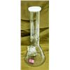Image 1 : WHITE/ GLASS 12" STRAIGHT BONG