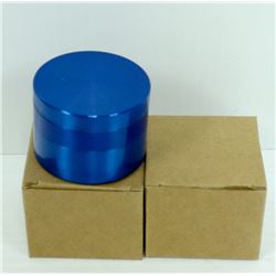 2PK ZINC ALLOY 4 LAYER HERB/ TABACO GRINDERS;