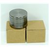 Image 1 : 2PK ZINC ALLOY 4 LAYER HERB/ TABACO GRINDERS;