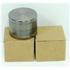 Image 1 : 2PK ZINC ALLOY 4 LAYER HERB/ TABACO GRINDERS;