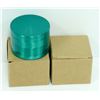 Image 1 : 2PK ZINC ALLOY 4 LAYER HERB/ TABACO GRINDERS;