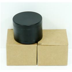 2PK ZINC ALLOY 4 LAYER HERB/ TABACO GRINDERS;