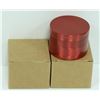 Image 1 : 2PK ZINC ALLOY 4 LAYER HERB/ TABACO GRINDERS;