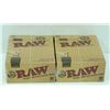 Image 1 : BUNDLE OF 2- 50PK RAW CLASSIC NATURAL  UNREFINED