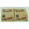 Image 1 : BUNDLE OF 2- 50PK RAW CLASSIC NATURAL  UNREFINED