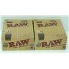 Image 1 : BUNDLE OF 2- 50PK RAW CLASSIC NATURAL  UNREFINED