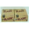 Image 1 : BUNDLE OF 2- 50PK RAW CLASSIC NATURAL  UNREFINED