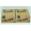 Image 1 : BUNDLE OF 2- 50PK RAW CLASSIC NATURAL  UNREFINED