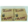 Image 1 : BUNDLE OF 2- 50PK RAW CLASSIC NATURAL  UNREFINED